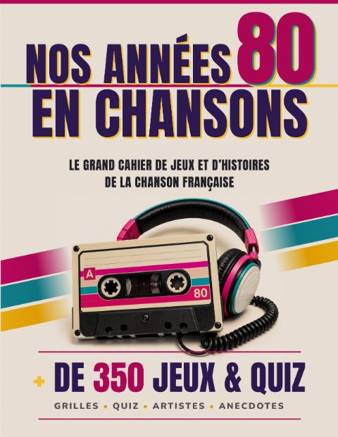 Couverture du cahier Nos années 80 en chansons